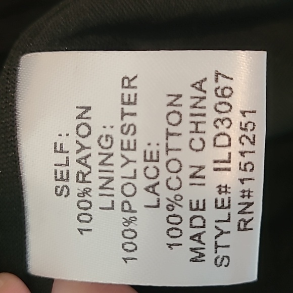 NWT Black Dress - In Loom - Size Large - Picture 6 of 6